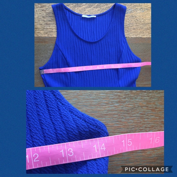 Lush Womens S Blue Dress Sleeveless - Picture 6 of 8